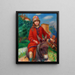 La Promenade - William James Glackens — quadro incorniciato alla parete