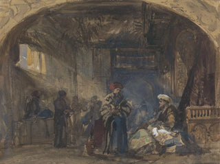 William James Mller - Cairo Bazaar.webp