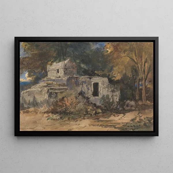 William James Mller - Rock cut tombs Lycia.webp