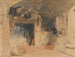 Studio di una scena interna rustica - William James Müller — vista dell’opera