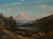 Mont Hood dalle rive del Little Sandy River - William Keith — vista dell’opera