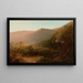 Tra le montagne Pilot New Hampshire - William Louis Sonntag — quadro incorniciato alla parete