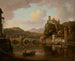 Château sur le Rhône, Frankreich - William Marlow — Ansicht des Kunstwerks