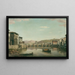 L'Arno towards Ponte alle Grazie - William Marlow — framed artwork on a wall