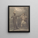Hamlet and the Ghost - William Marshall Craig — framed artwork on a wall