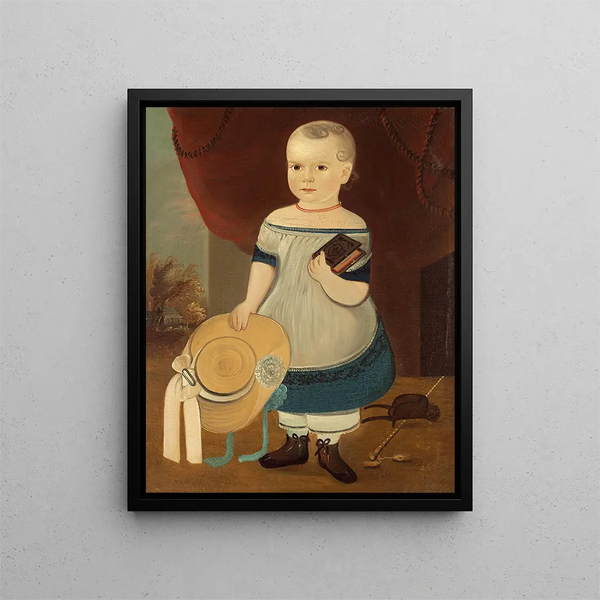 William Matthew Prior - Child with Straw Hat.webp