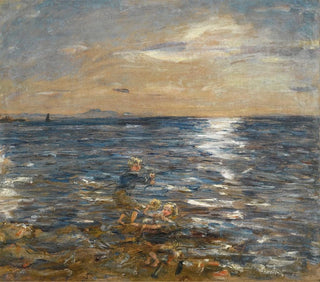William Mctaggart - Fishing From The Rocks Port Seton.webp