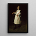 Alice - William Merritt Chase — framed artwork on a wall