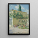 Orangerie della villa Chase a Firenze - William Merritt Chase — quadro incorniciato alla parete