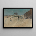 Peripherie von Madrid - William Merritt Chase — gerahmtes Bild an der Wand