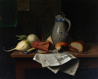Naturmorte von München - William Michael Harnett — Ansicht des Kunstwerks