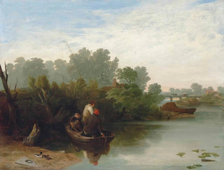 Jungen beim Angeln - William Mulready — Ansicht des Kunstwerks