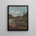 Porte d'écluse - William Mulready — gerahmtes Bild an der Wand