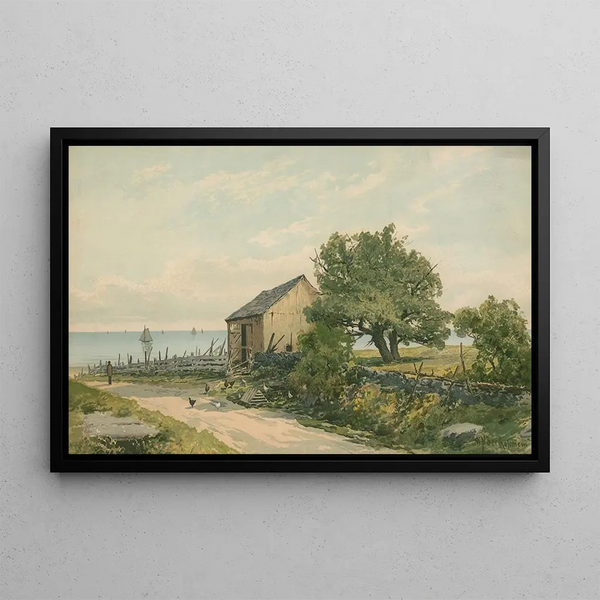 William Newton Bartholomew - The road to the shore.webp