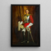 Portrait of Avenal St George - William Orpen — framed artwork on a wall