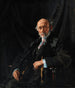 Portrait painting of Dr. E. J. Dillon, war correspondent and publicist - William Orpen — artwork view