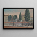 Funeral Procession Painting - William P. Chappel — framed artwork on a wall