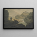 Bergbach - William Payne — gerahmtes Bild an der Wand