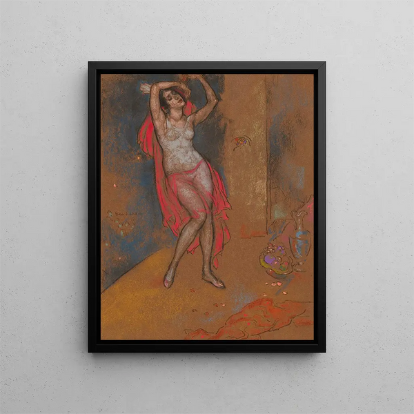 William Penhallow Henderson - Anna Pavlova in Oriental Fantasy Chicago.webp