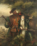 Henri VIII und Anne Boleyn beim Hirschschießen im Windsor-Wald - William Powell Frith — Ansicht des Kunstwerks