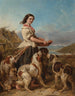 Die Tochter des Wildhüters - William Powell Frith — Ansicht des Kunstwerks