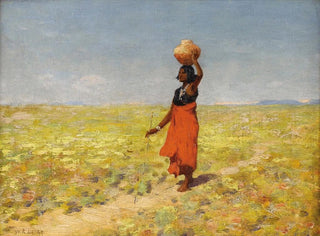 William Robinson Leigh - Blind Hopi Girl Returning from a Desert Watering Hole.webp