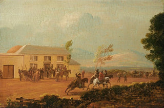 William Sadler the Younger - A View of the Inn Baldoyle.webp