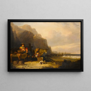 William Shayer - Waiting for the ferry.webp
