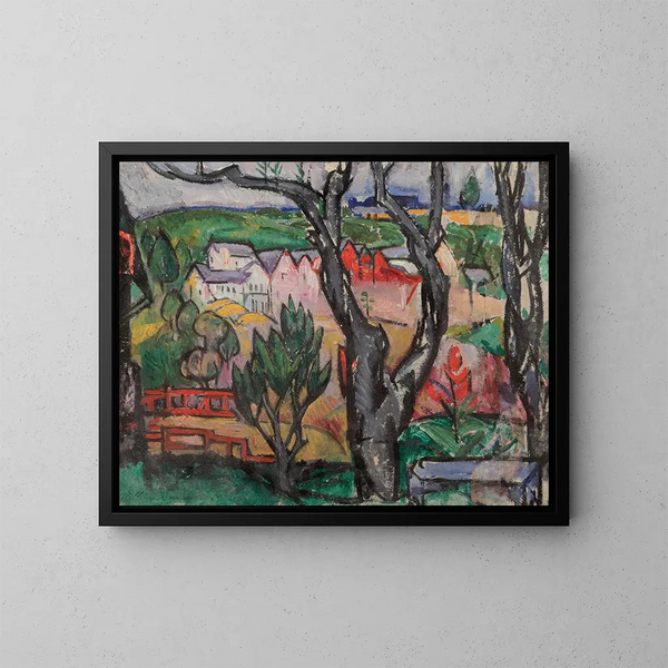 Paesaggio della valle di Brandywine - William Sommer — quadro incorniciato alla parete