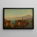 Der Ätna vom Taormina aus - William Stanley Haseltine — gerahmtes Bild an der Wand