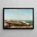 La Baie de Narragansett - William Stanley Haseltine — gerahmtes Bild an der Wand