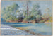 Fluss Traunstein auf der Route von Empfing Bayern - William Stanley Haseltine — Ansicht des Kunstwerks