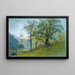 Vahrn im Tirol bei Brixen - William Stanley Haseltine — gerahmtes Bild an der Wand