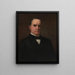 William McKinley - William Thomas Mathews — gerahmtes Bild an der Wand