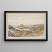 Fort Dumpling, Baia di Narragansett - William Trost Richards — quadro incorniciato alla parete