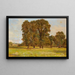 in der Nähe von Salisbury, England - William Trost Richards — gerahmtes Bild an der Wand
