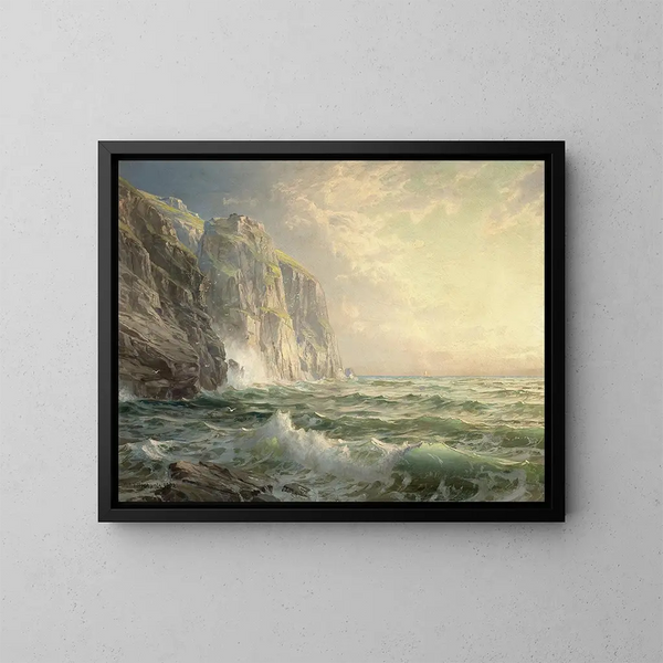 William Trost Richards — gerahmtes Bild an der Wand