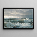 Onde sulle rocce - William Trost Richards — quadro incorniciato alla parete