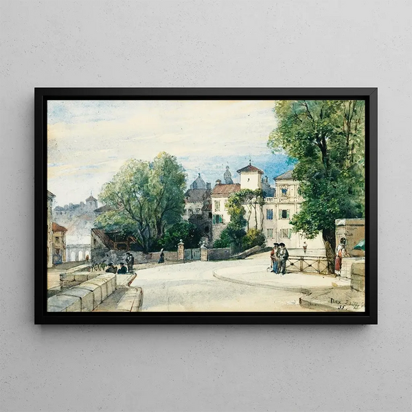 William Wyld - View Of Dax.webp