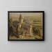 Landschaft mit mittelalterlicher Kirche - William de Goumois — gerahmtes Bild an der Wand