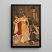 Preparations for the Ball - Willimantic Linen Co — framed artwork on a wall