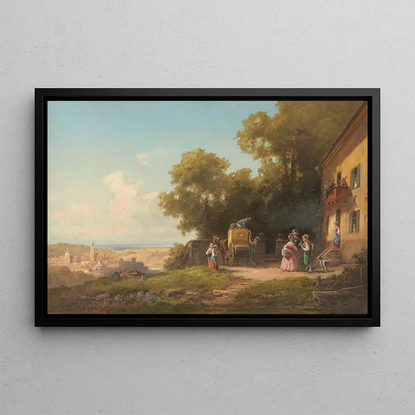 Willy Moralt - Der Abschied des Besuchs.webp