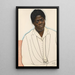 Mary McLeod Bethune - Winold Reiss — quadro incorniciato alla parete