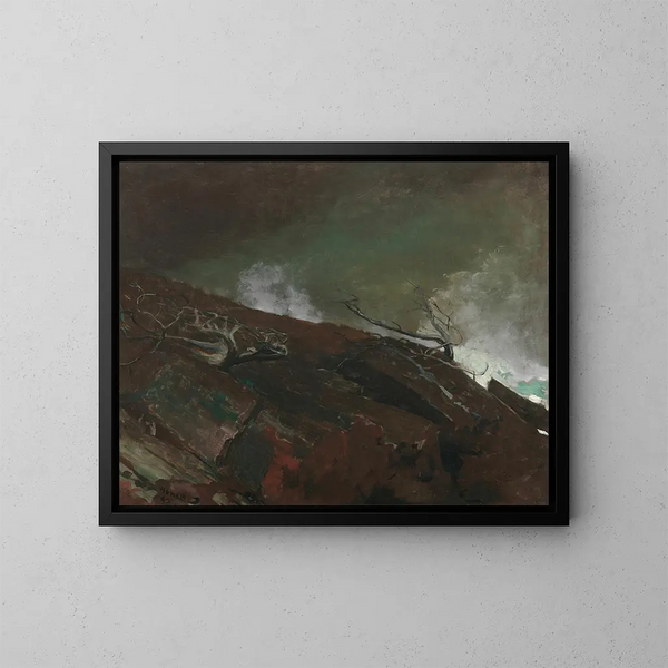 Côte du Maine - Winslow Homer — quadro incorniciato alla parete