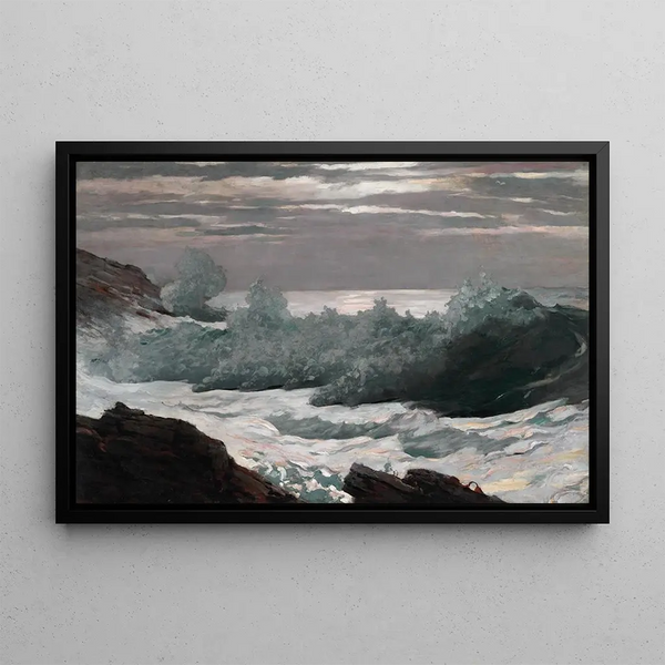 Mattina dopo una tempesta in mare - Winslow Homer — quadro incorniciato alla parete