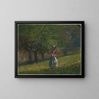 Winslow Homer - Girl with Hay Rake.webp
