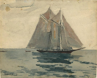 Winslow Homer - Gloucester Schooner.webp
