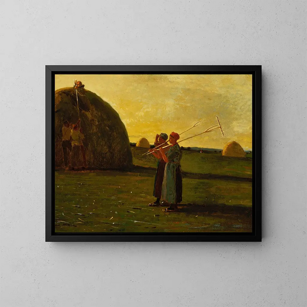 Faucheurs - Winslow Homer — quadro incorniciato alla parete