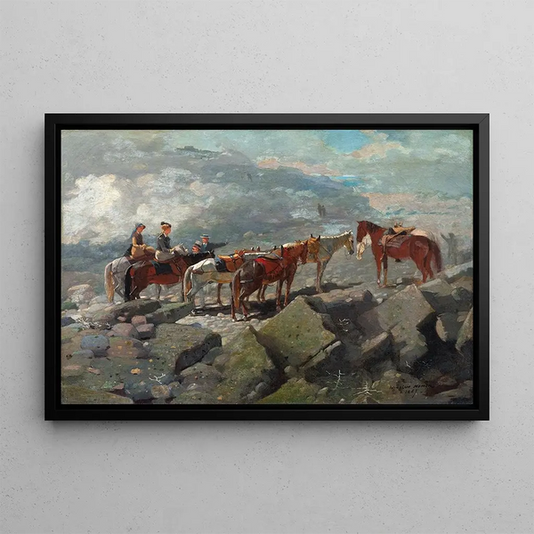 Mont Washington - Winslow Homer — quadro incorniciato alla parete