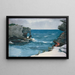 Rivage rocheux, Bermudes - Winslow Homer — gerahmtes Bild an der Wand
